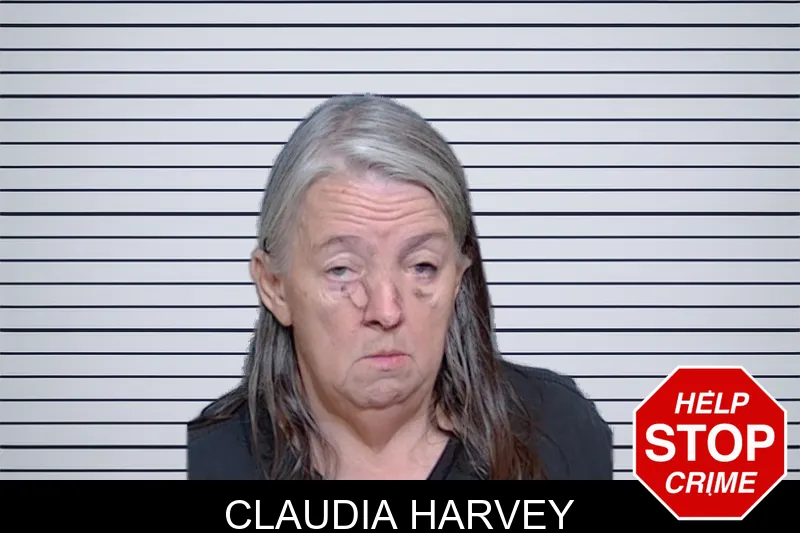 Claudia Harvey mugshot