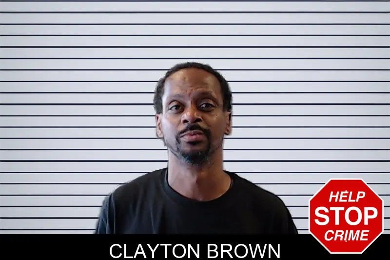 Clayton Brown mugshot