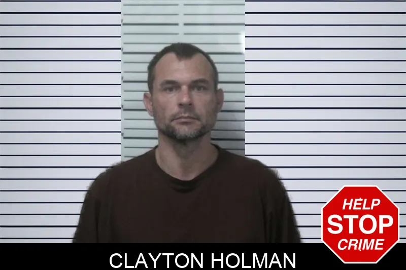 Clayton Holman mugshot