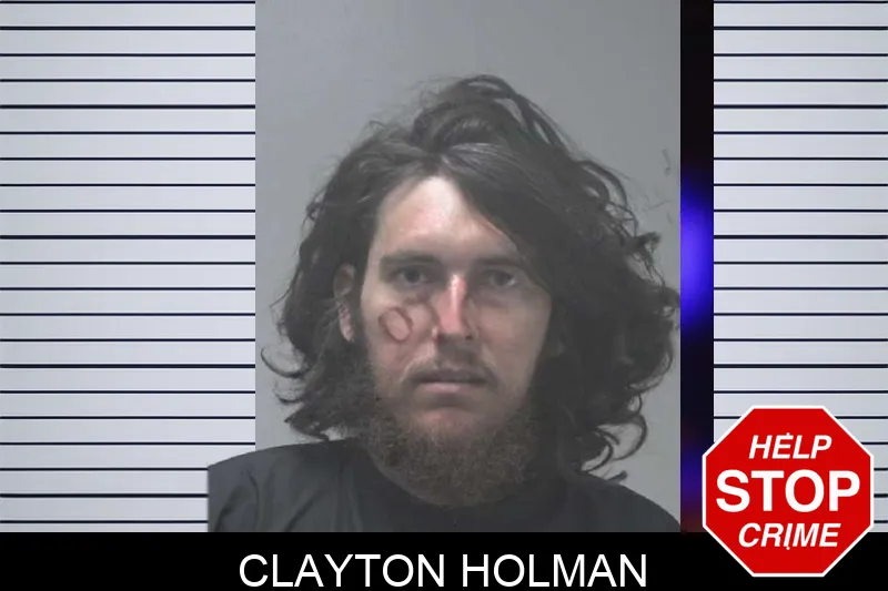 Clayton Holman mugshot