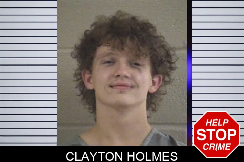 Clayton Holmes mugshot