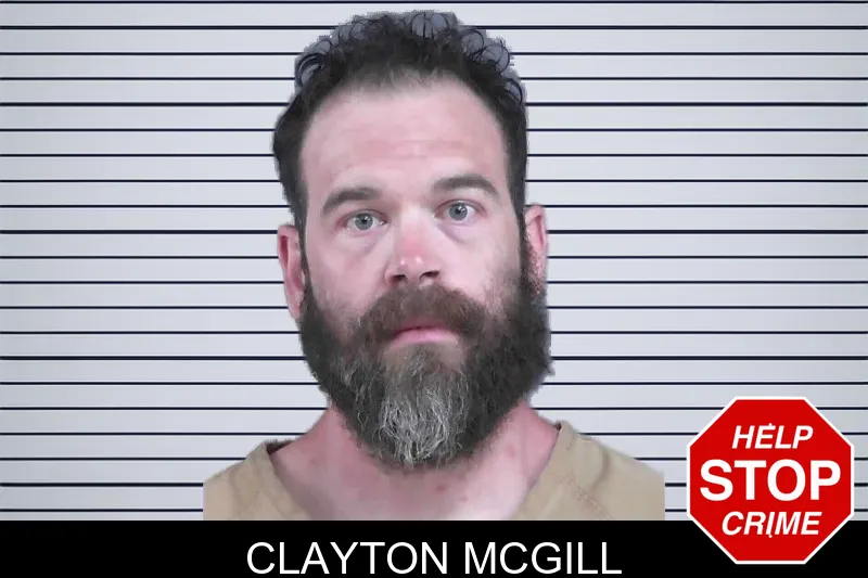 Clayton McGill mugshot