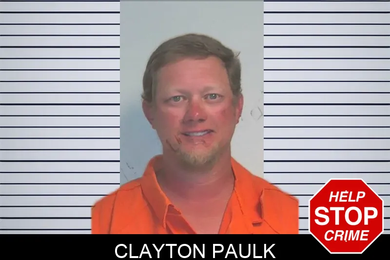 Clayton Paulk mugshot