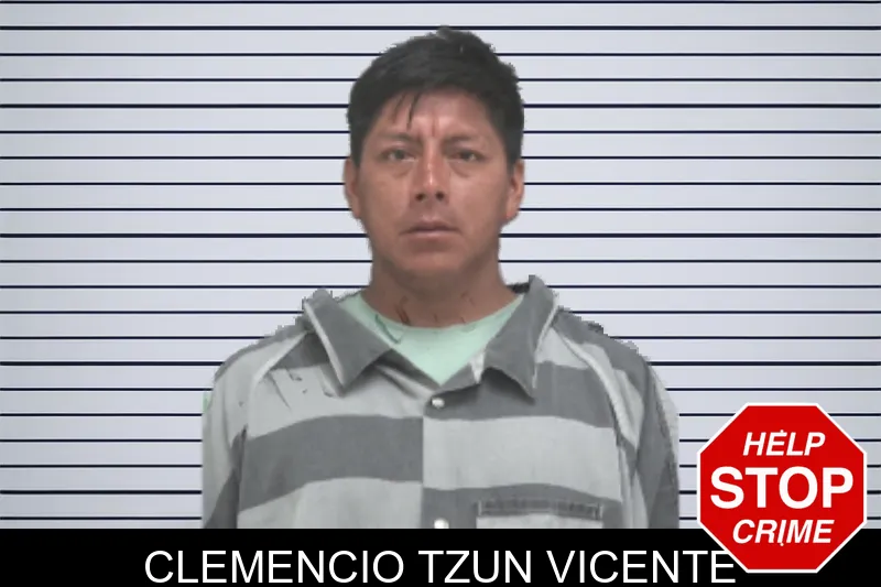Clemencio Tzun Vicente mugshot