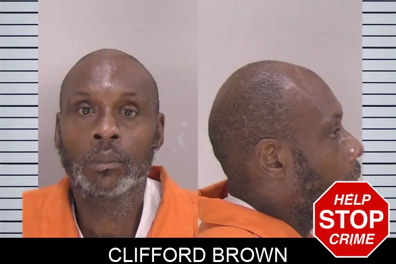 Clifford Brown mugshot