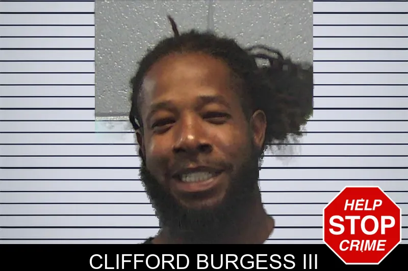 Clifford Burgess III mugshot
