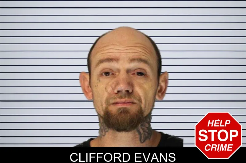 Clifford Evans mugshot