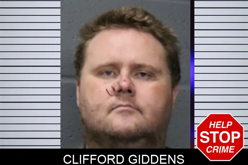 Clifford Giddens mugshot