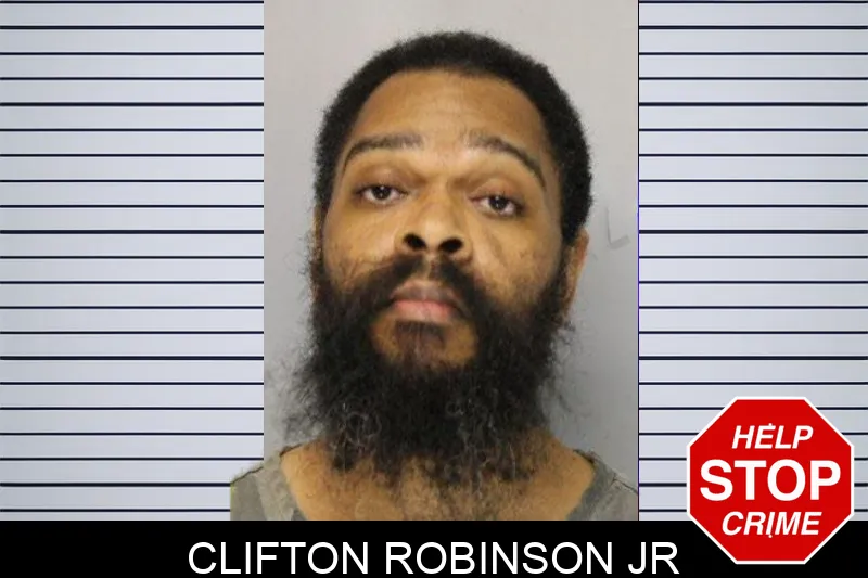 Clifton Robinson Jr mugshot