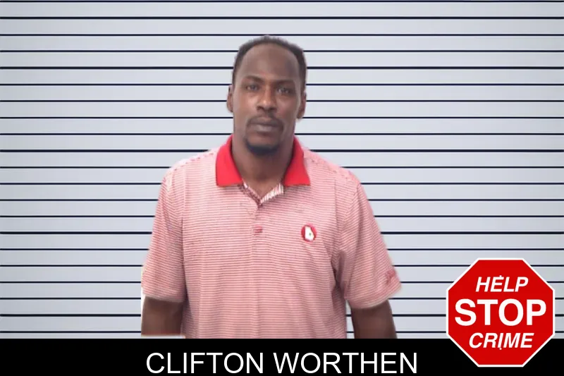 Clifton Worthen mugshot