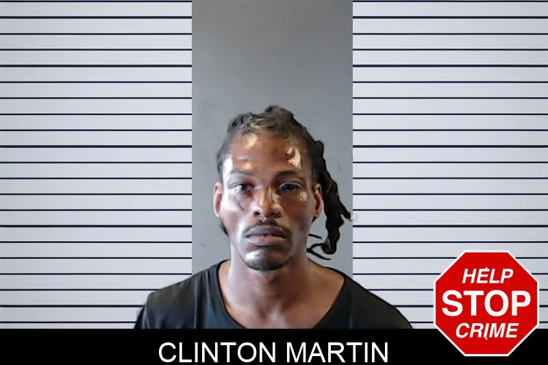 Clinton Martin mugshot