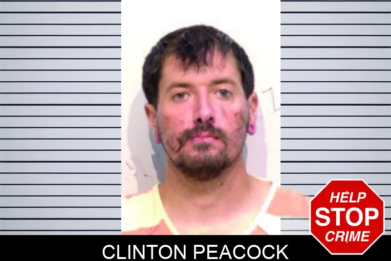Clinton Peacock mugshot