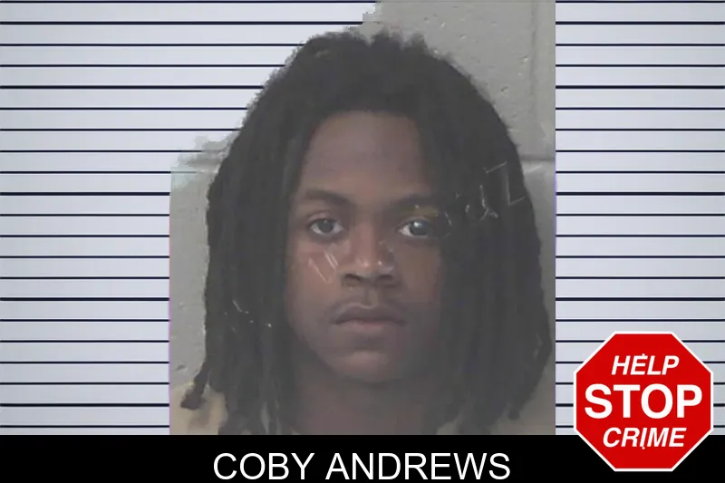 Coby Andrews mugshot