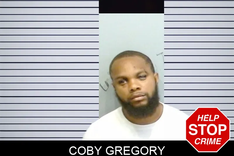 Coby Gregory mugshot