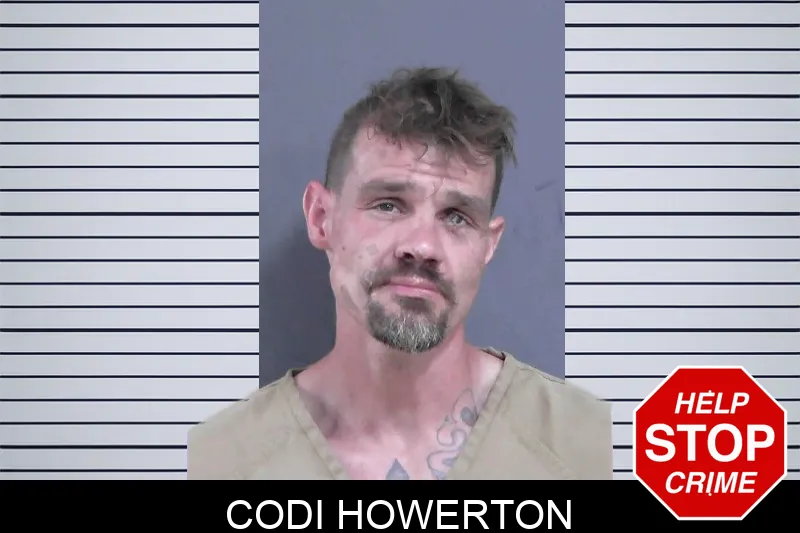 Codi Howerton mugshot