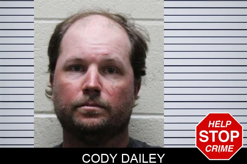 Cody Dailey mugshot