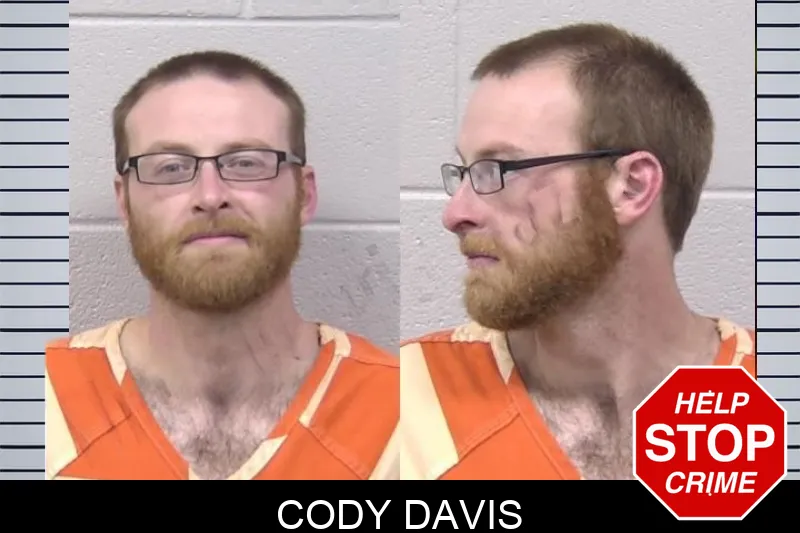 Cody Davis mugshot