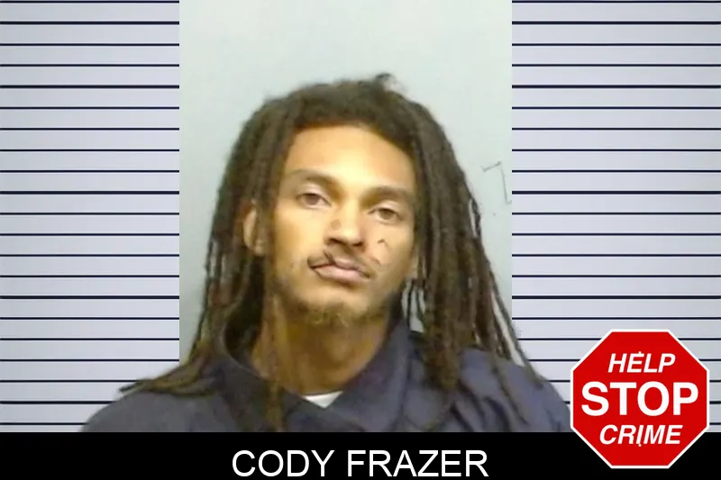 Cody Frazer mugshot