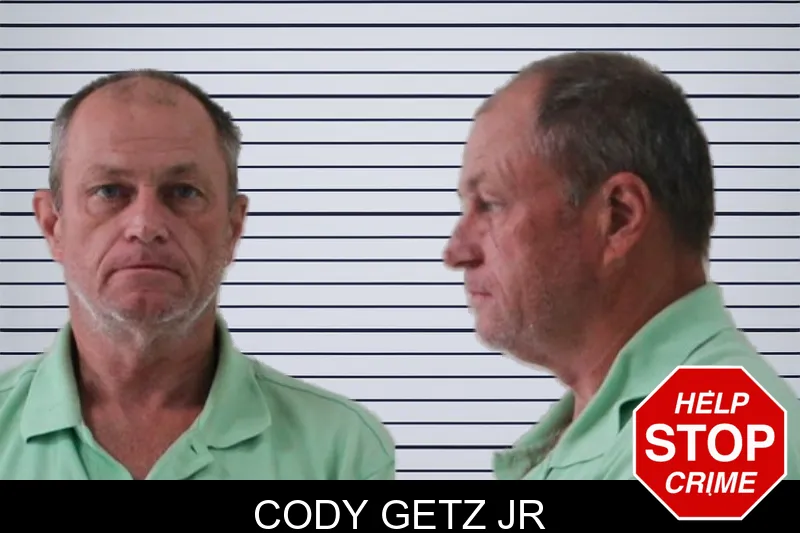 Cody Getz Jr mugshot