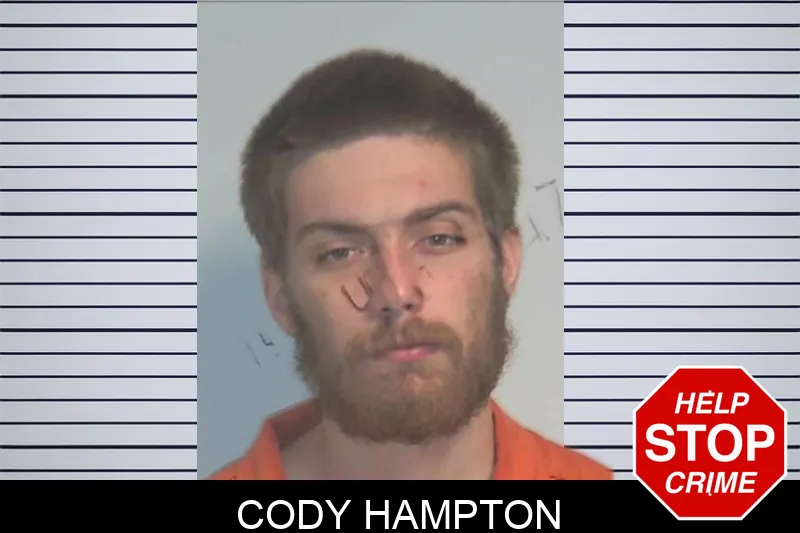 Cody Hampton mugshot