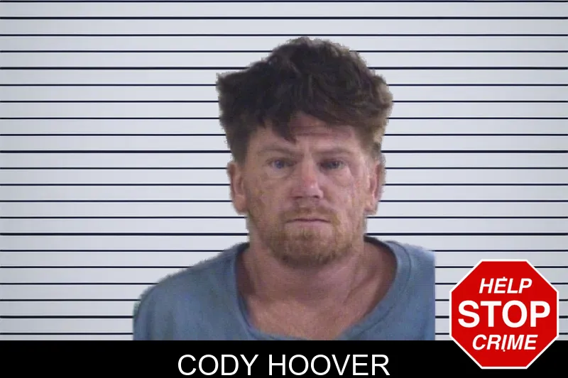 Cody Hoover mugshot