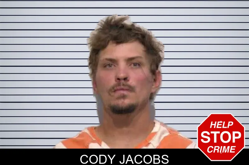 Cody Jacobs mugshot