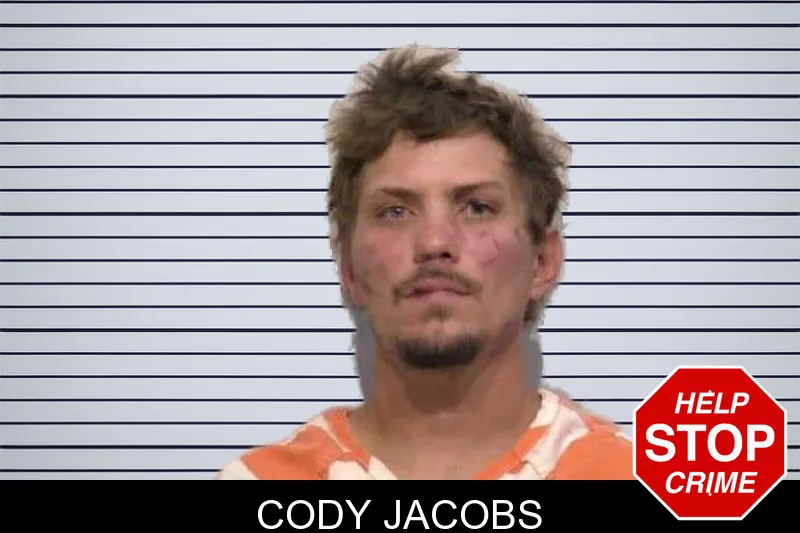 Cody Jacobs mugshot