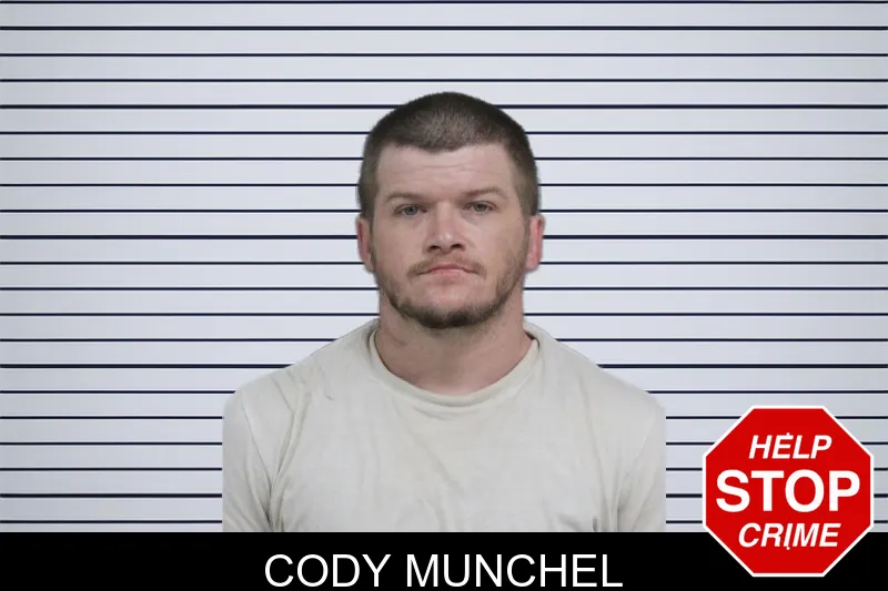 Cody Munchel mugshot