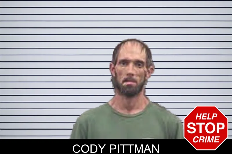 Cody Pittman mugshot