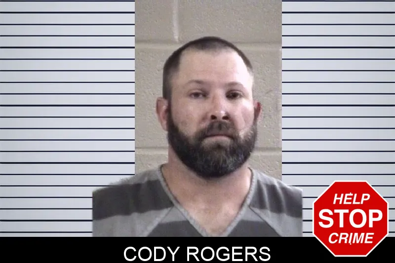 Cody Rogers mugshot