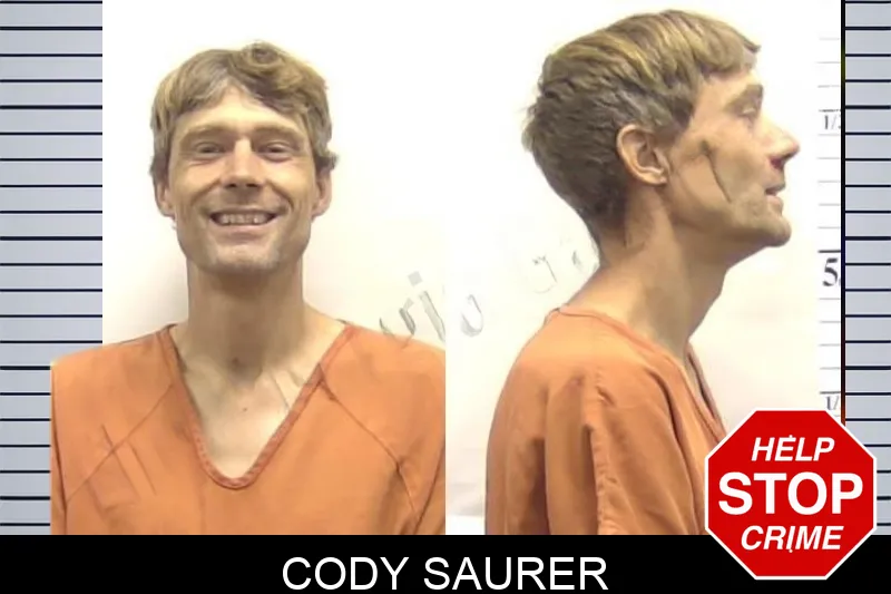 Cody Saurer mugshot