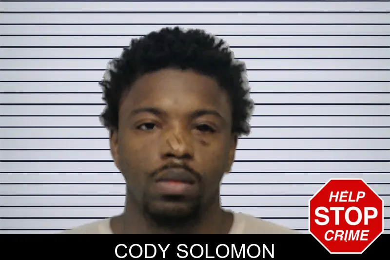 Cody Solomon mugshot