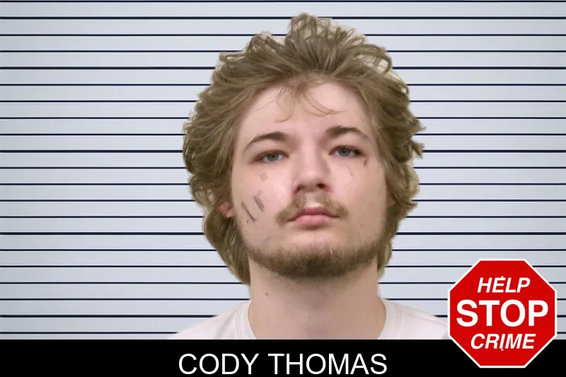 Cody Thomas mugshot