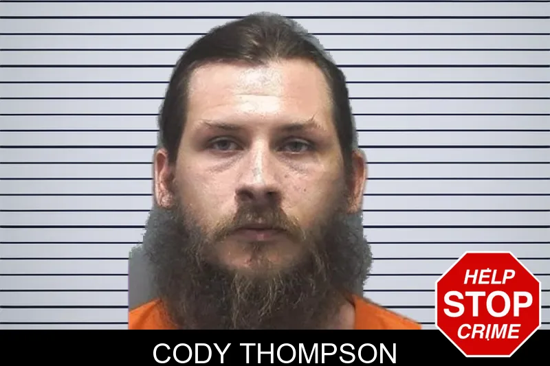 Cody Thompson mugshot