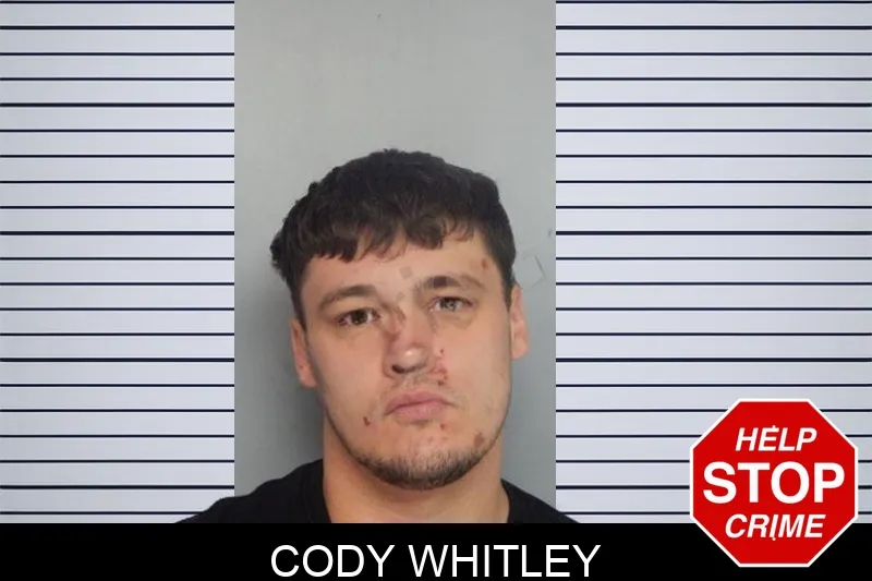 Cody Whitley mugshot