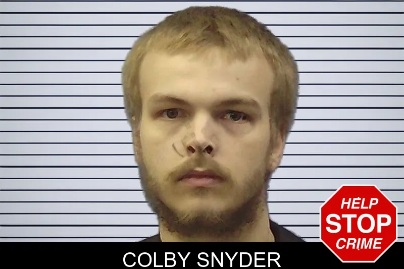 Colby Snyder mugshot