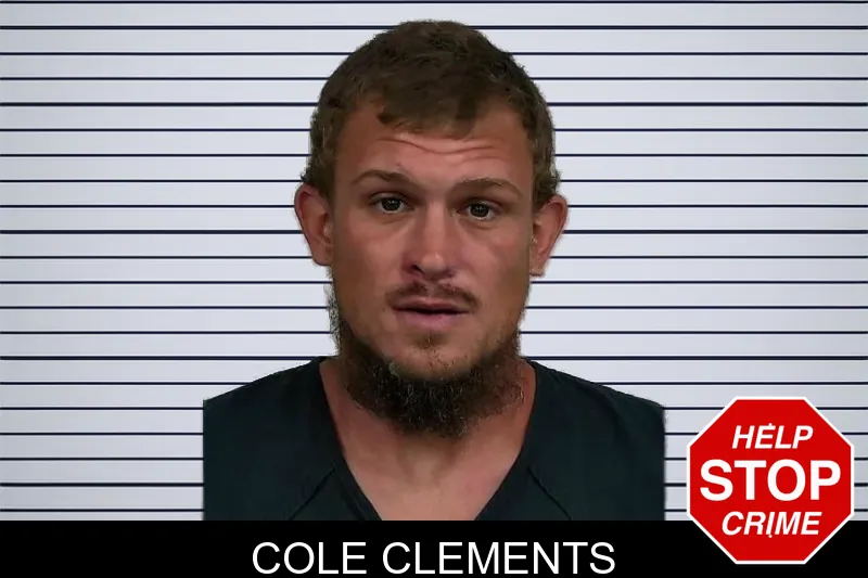 Cole Clements mugshot