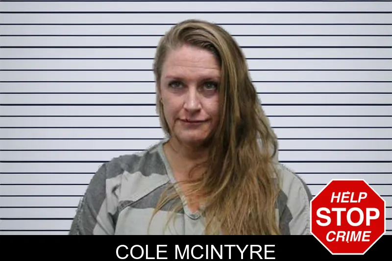 Cole McIntyre mugshot