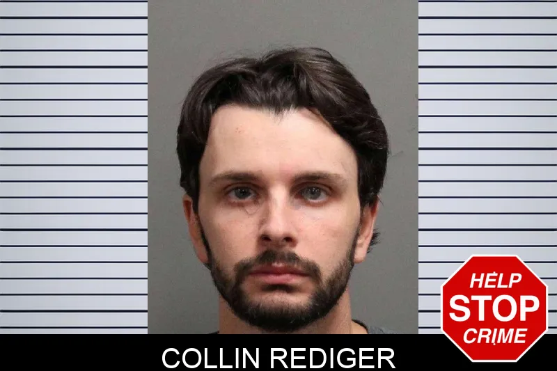 Collin Rediger mugshot