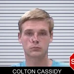 Colton Cassidy mugshot