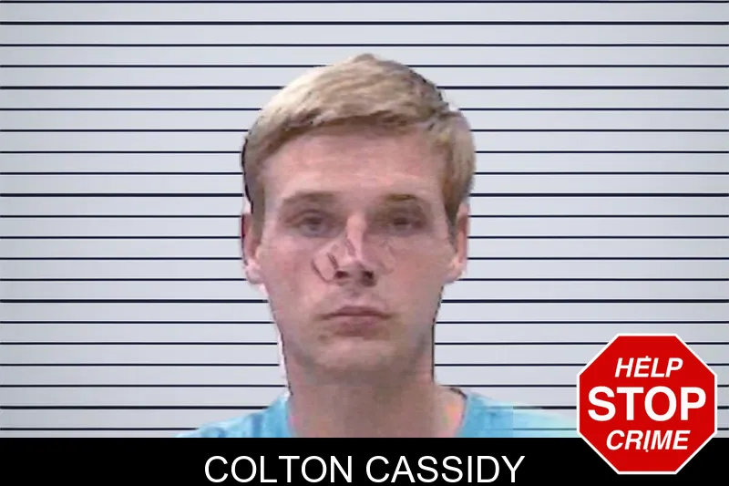 Colton Cassidy mugshot