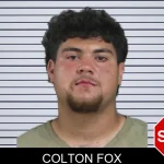 Colton Fox mugshot