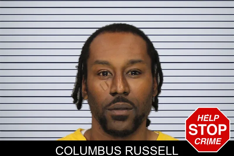 Columbus Russell mugshot