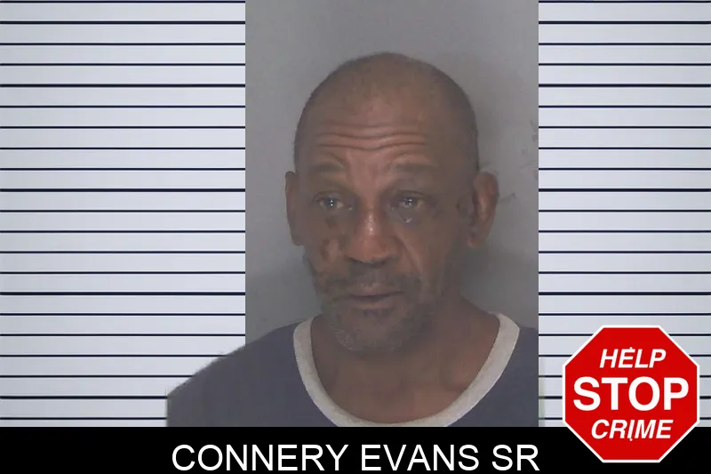 Connery Evans Sr mugshot