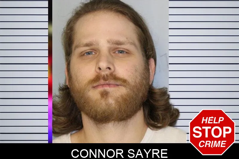 Connor Sayre mugshot