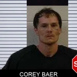 Corey Baer mugshot