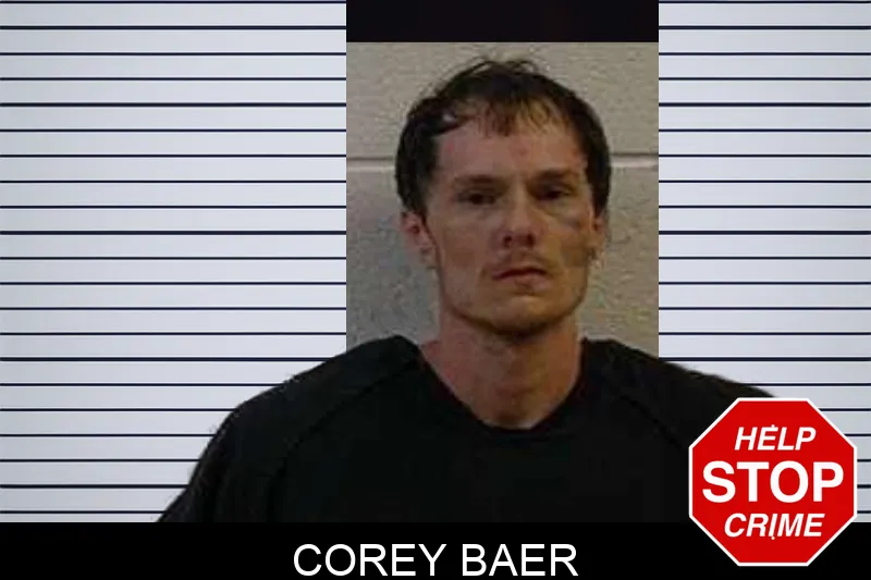Corey Baer mugshot