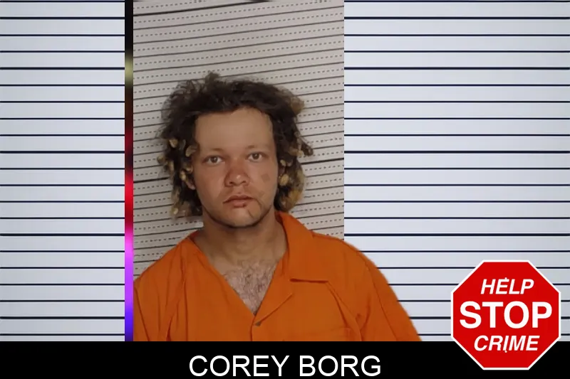 Corey Borg mugshot