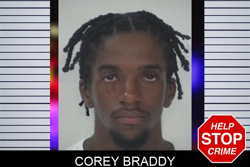 Corey Braddy mugshot