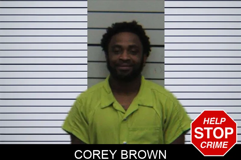 Corey Brown mugshot